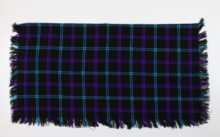 Preworn  Purple Check      - folded