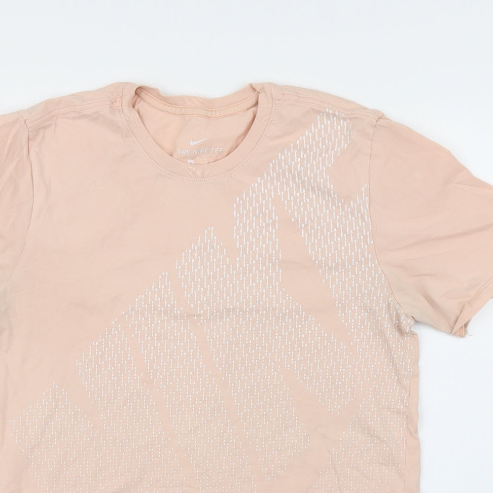 Nike Womens Pink   Basic T-Shirt Size S  - nike
