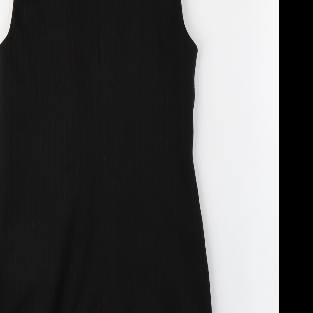 Miss Selfridge Womens Black Striped  Jacket  Size 6