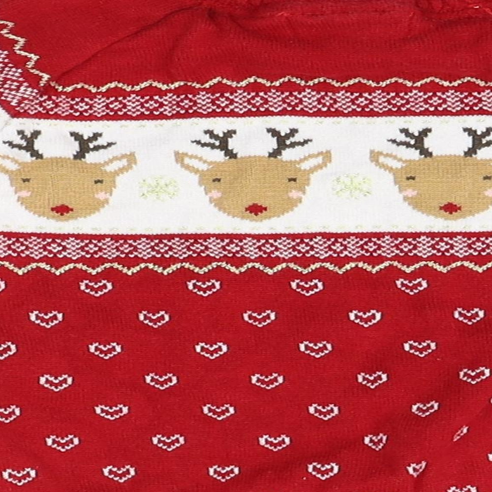 Primark Baby Red   Pullover Jumper Size 12-18 Months  - christmas Jumper