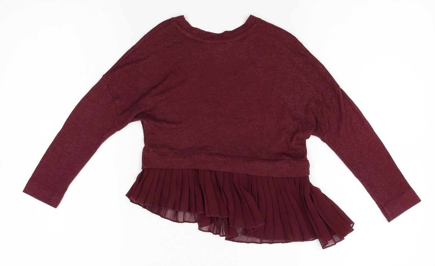 River Island Girls Red   Basic T-Shirt Size 3-4 Years
