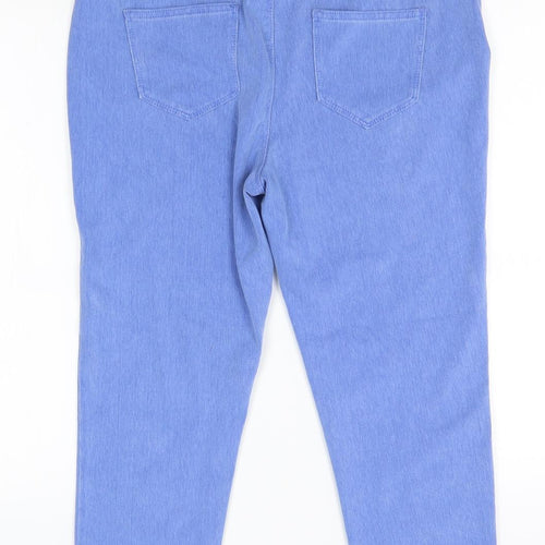 George Womens Blue   Trousers  Size 14 L21 in - crop leg