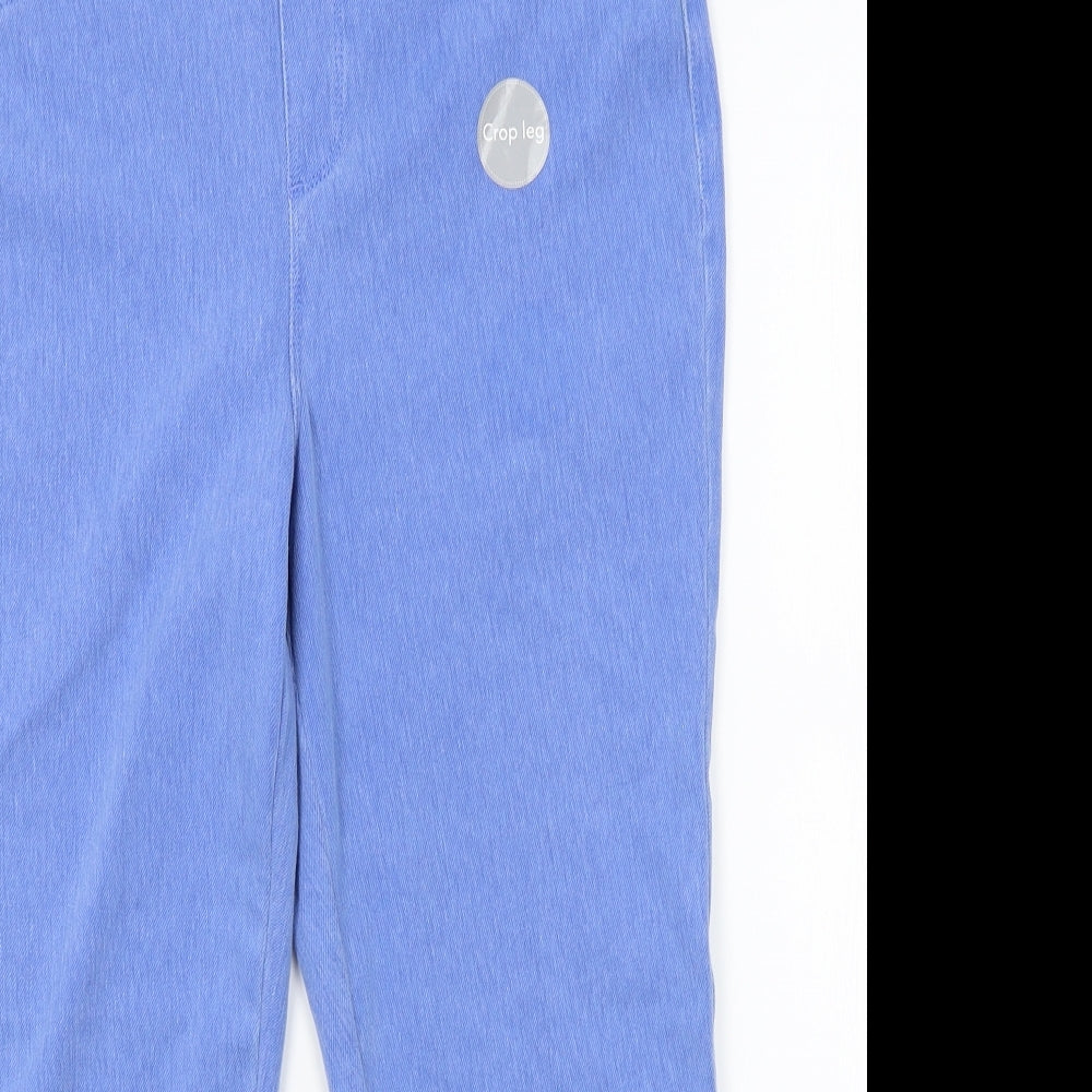 George Womens Blue   Trousers  Size 14 L21 in - crop leg