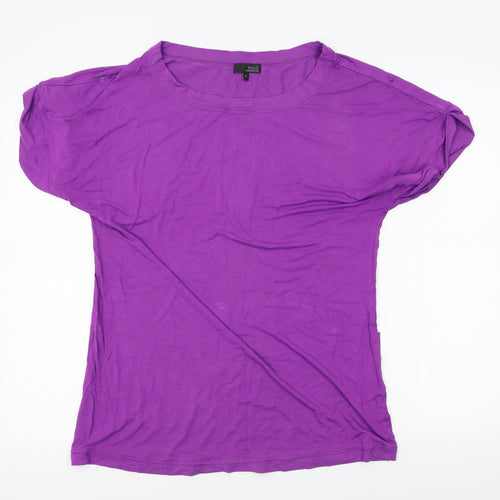 NEXT Womens Purple   Basic T-Shirt Size 10