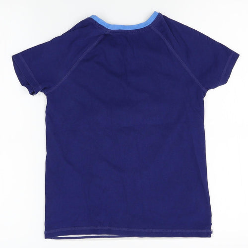 George Boys Blue    Pyjama Pants Size 9-10 Years  - football
