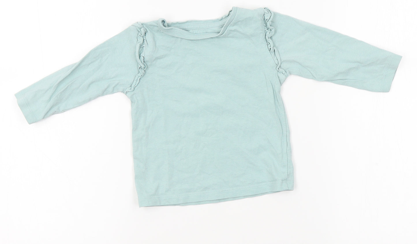 Matalan Baby Blue   Basic T-Shirt Size 9-12 Months