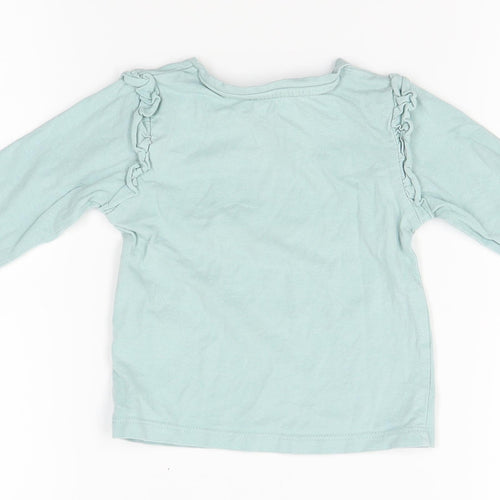 Matalan Baby Blue   Basic T-Shirt Size 9-12 Months