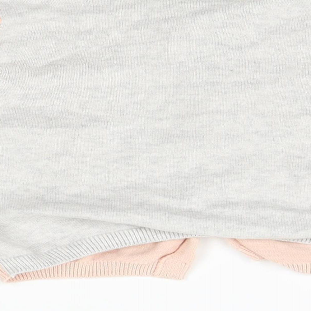 NEXT Boys Orange   Cardigan Jumper Size 2-3 Years