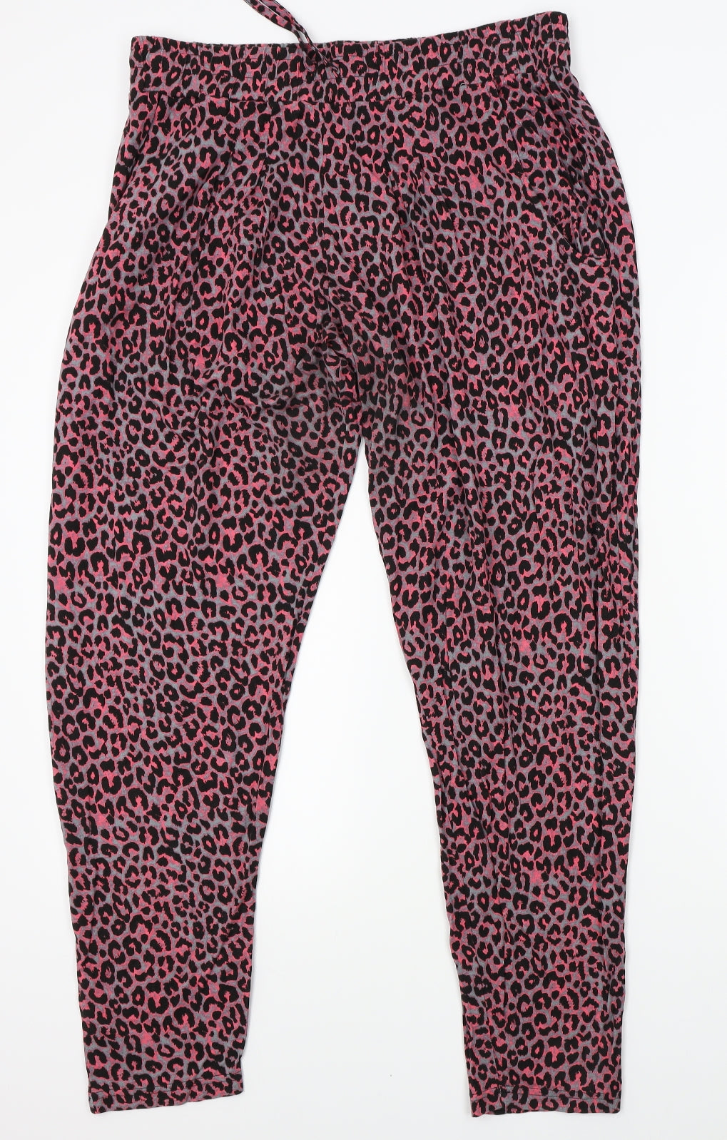 Damned delux Womens Pink Animal Print   Lounge Pants Size L
