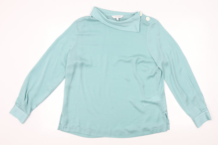 Principles Womens Blue   Basic Blouse Size 14
