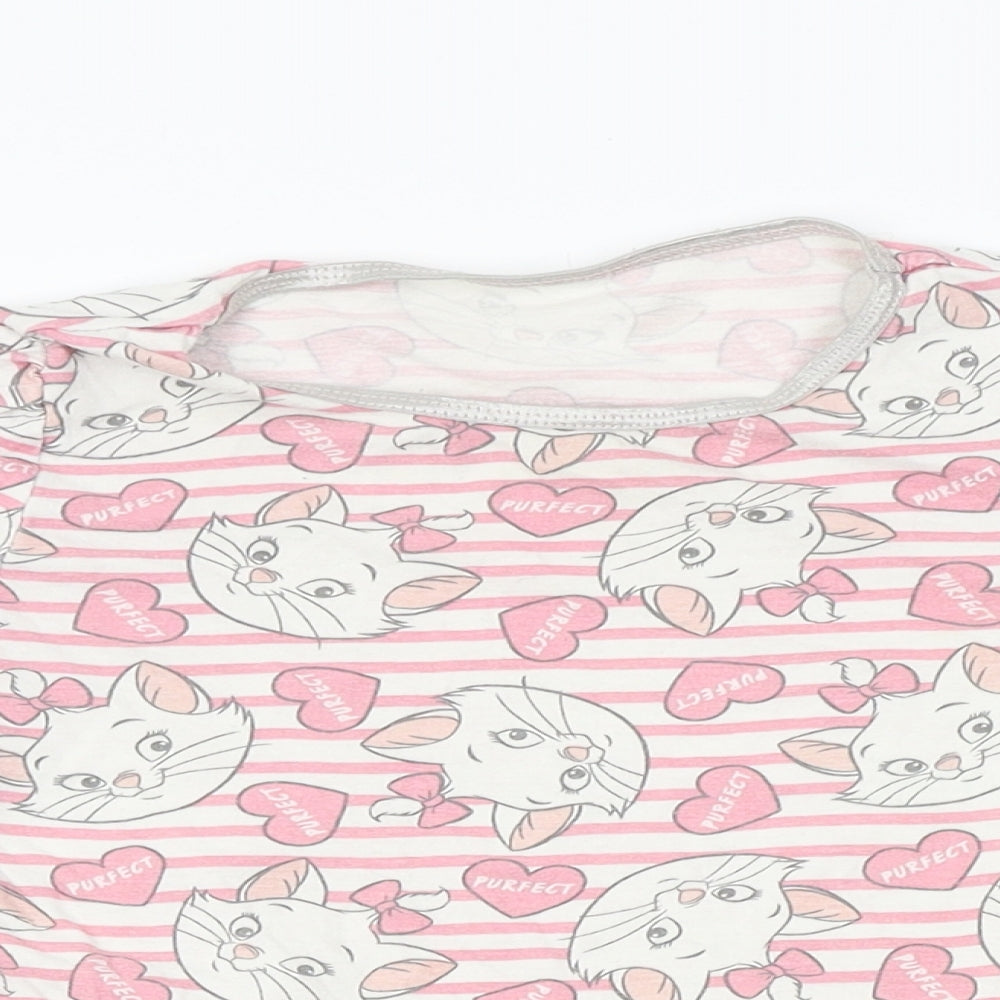 Disney Girls Pink    Pyjama Top Size 3-4 Years  - disney animals