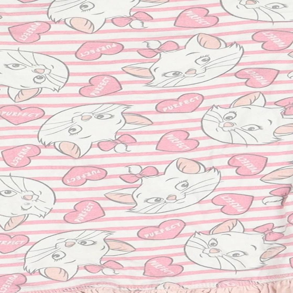 Disney Girls Pink    Pyjama Top Size 3-4 Years  - disney animals