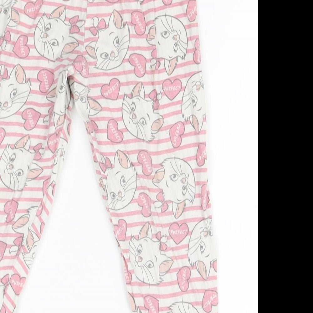 Disney Girls Pink    Pyjama Pants Size 3-4 Years  - disney animals