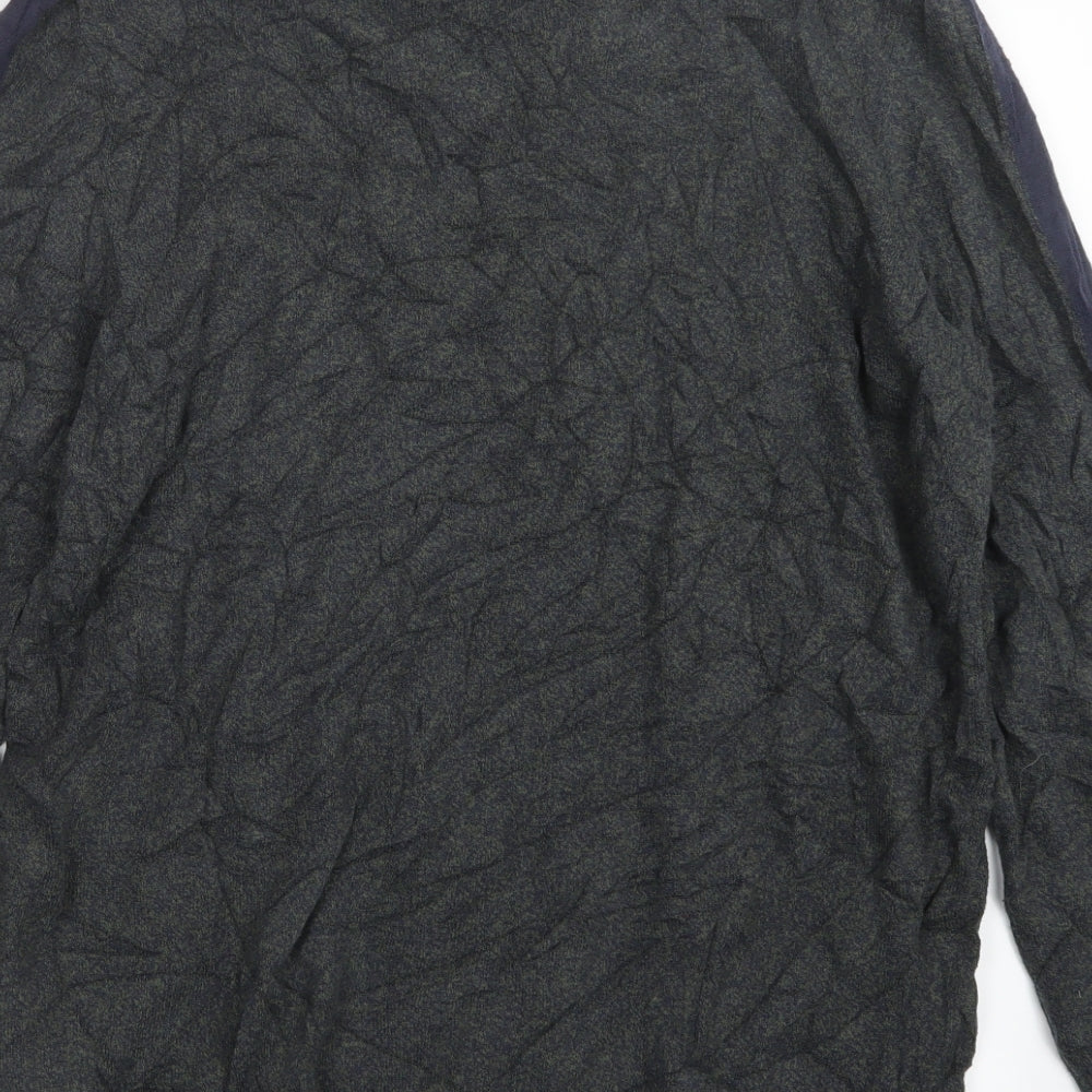 Marks and Spencer Mens Grey  Knit Pullover Jumper Size L