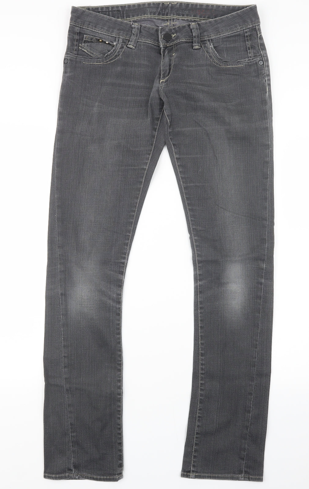 Cross Womens Grey  Denim Straight Jeans Size 33 in L33 in