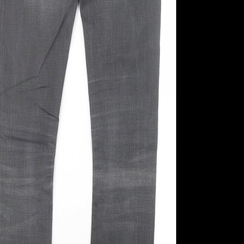 Cross Womens Grey  Denim Straight Jeans Size 33 in L33 in