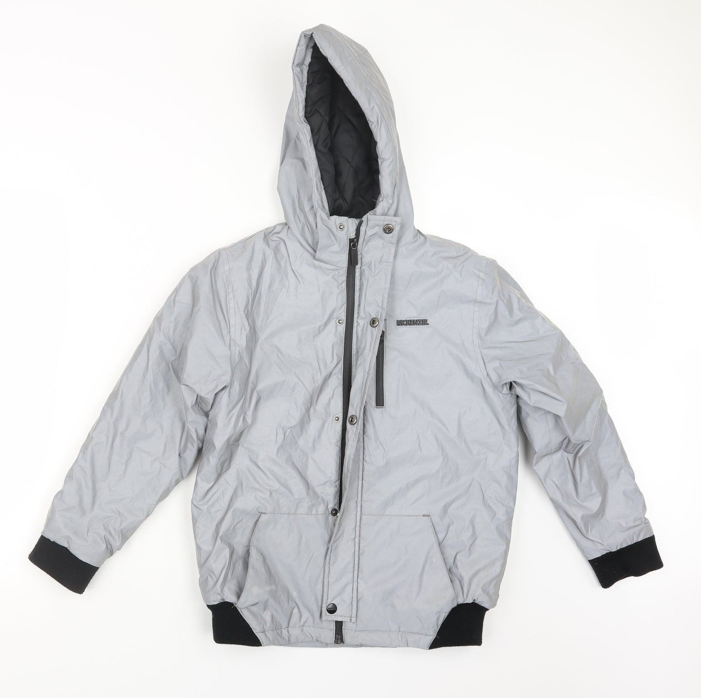 McKenzie Boys Silver   Jacket  Size 10-11 Years