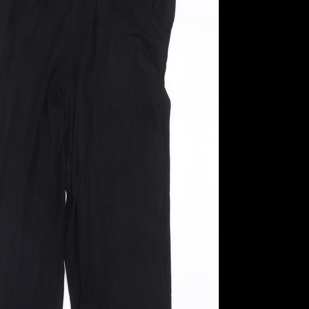 NEXT Womens Black   Trousers  Size 14 L28 in