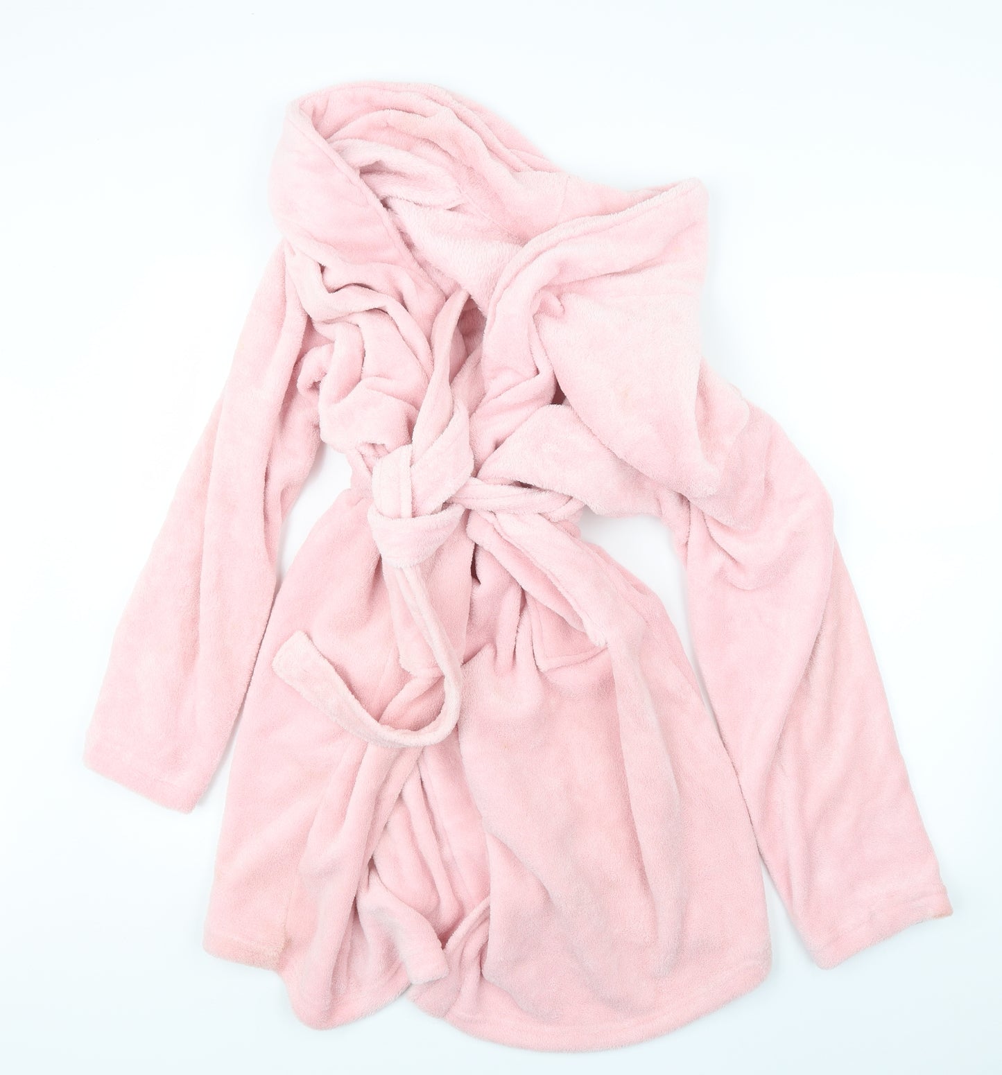 Sleep Womens Pink Geometric  Top Robe Size L