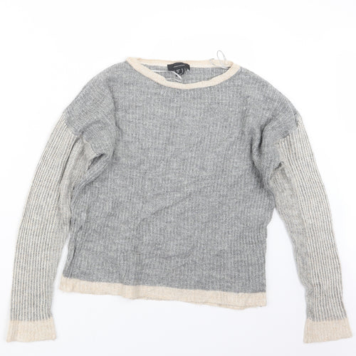 Atmosphere Womens Grey  Knit Pullover Jumper Size 14