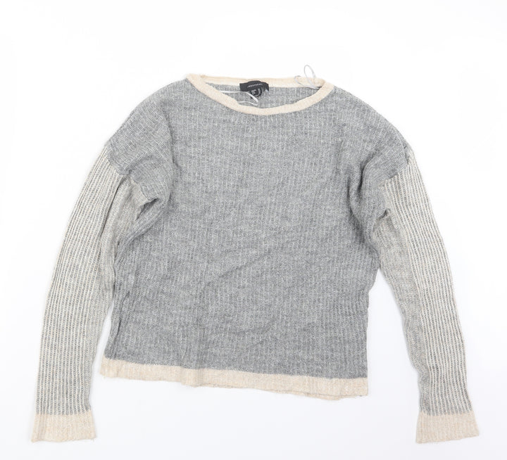 Atmosphere Womens Grey  Knit Pullover Jumper Size 14