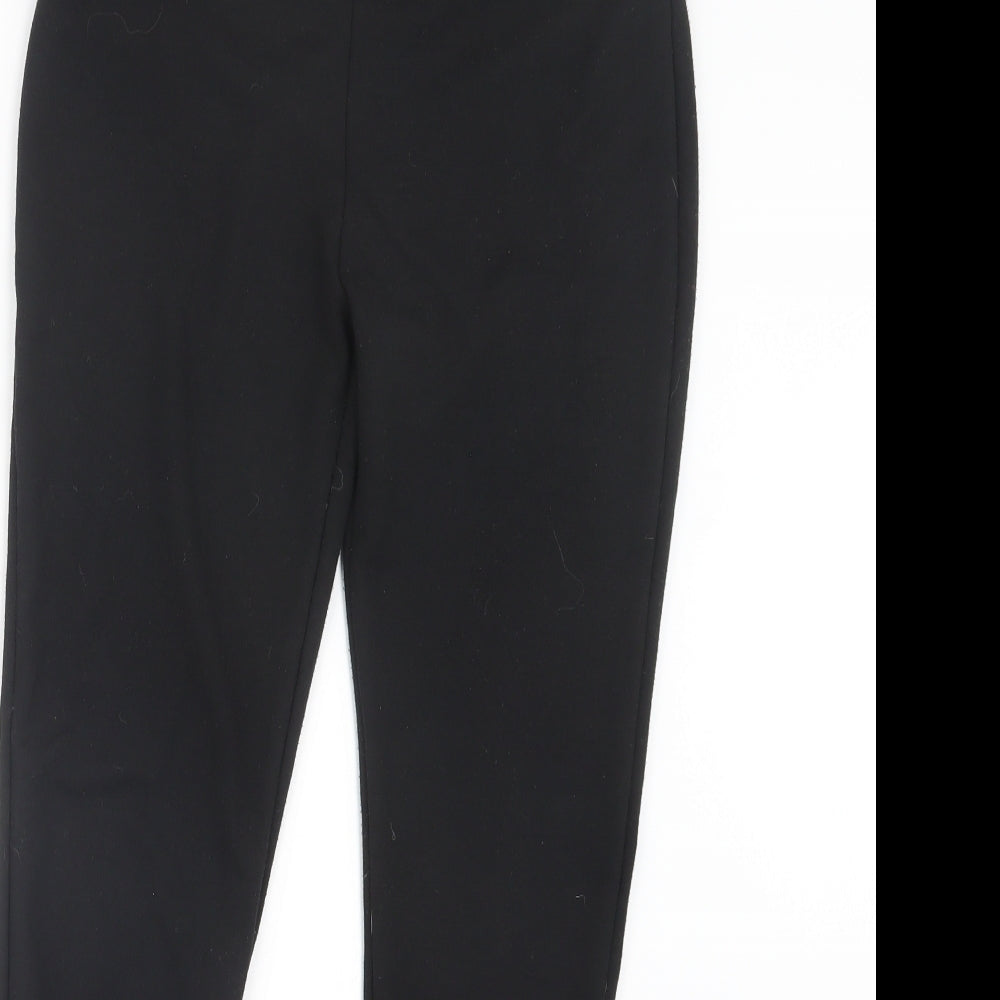 New Look Womens Black   Capri Leggings Size 12 L26 in