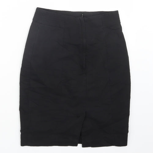 H&M Womens Black   Straight & Pencil Skirt Size 24 in