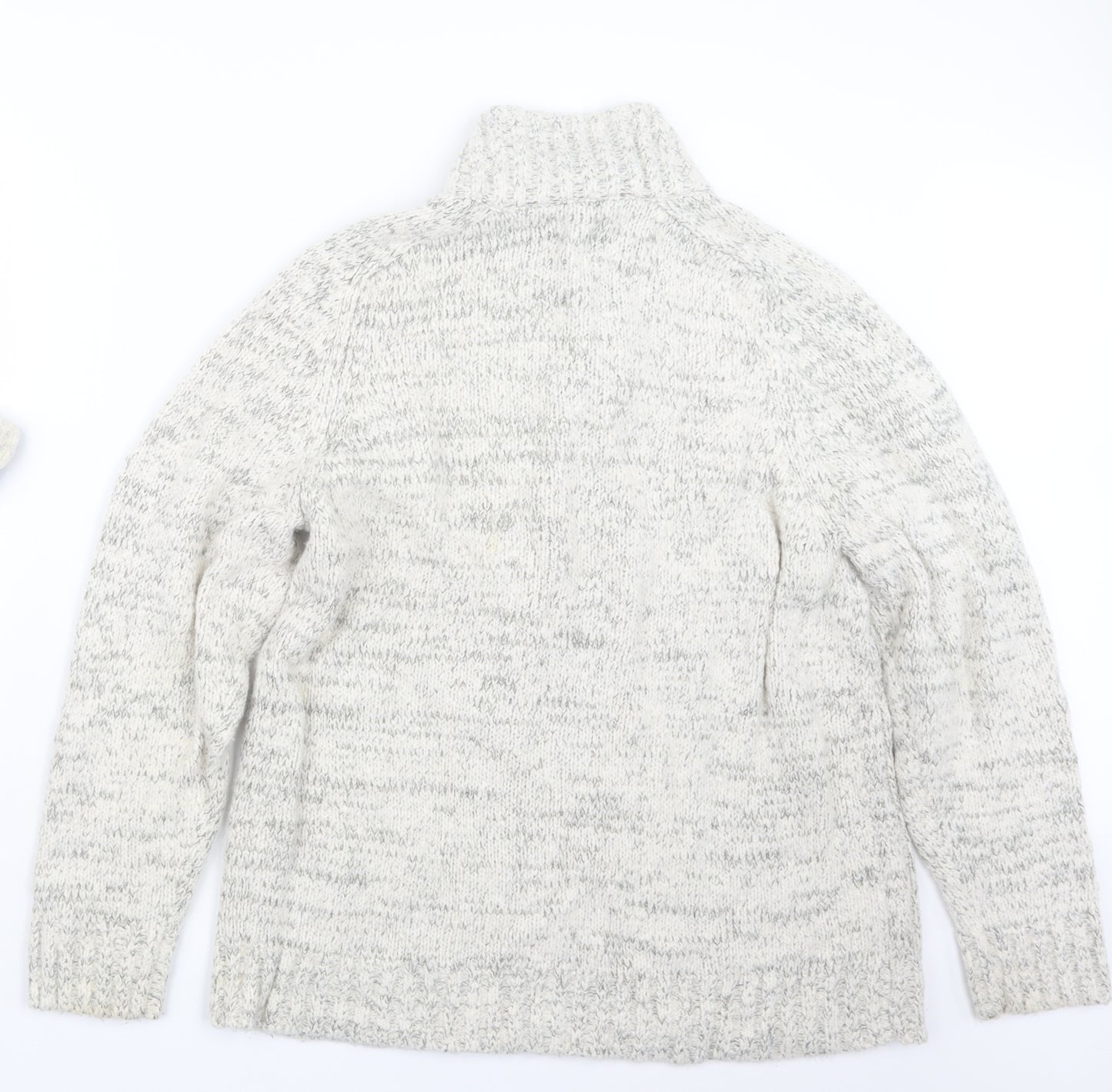 TU Mens Ivory  Knit Pullover Sweatshirt Size XL