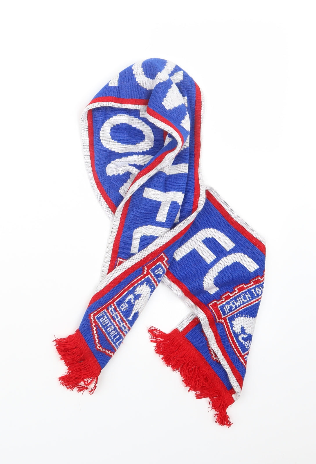 Preworn Football Scarf 52 in 6.5 in - Ipswich Town FC