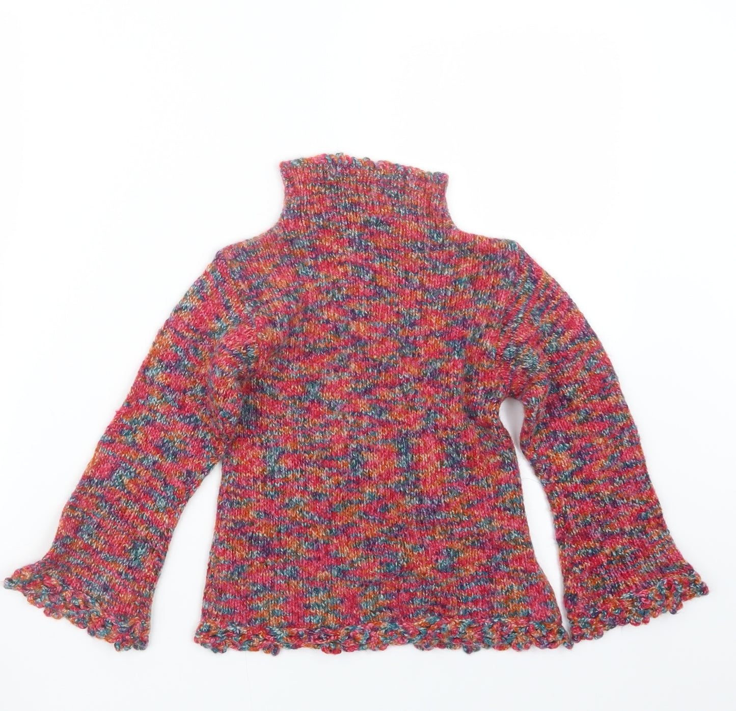 Ladybird Girls Pink  Knit Pullover Jumper Size 4-5 Years