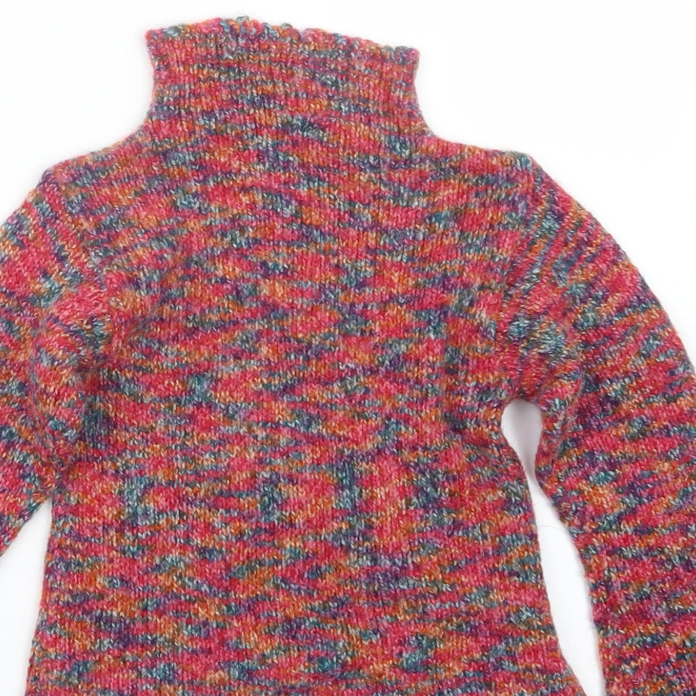 Ladybird Girls Pink  Knit Pullover Jumper Size 4-5 Years