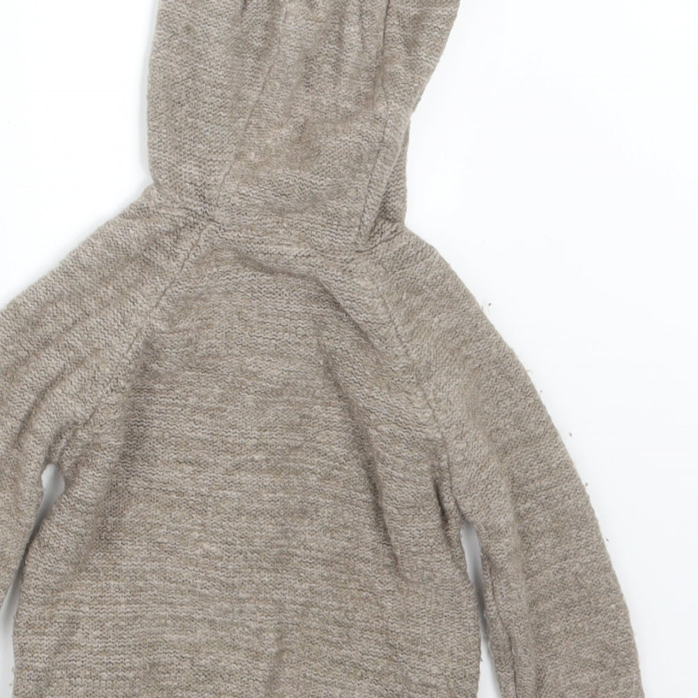 TU Boys Beige  Knit Jacket  Size 2-3 Years