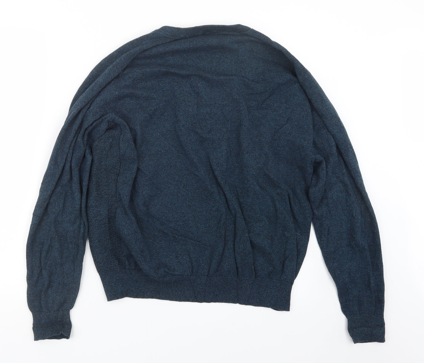 George Mens Blue  Knit Pullover Jumper Size L