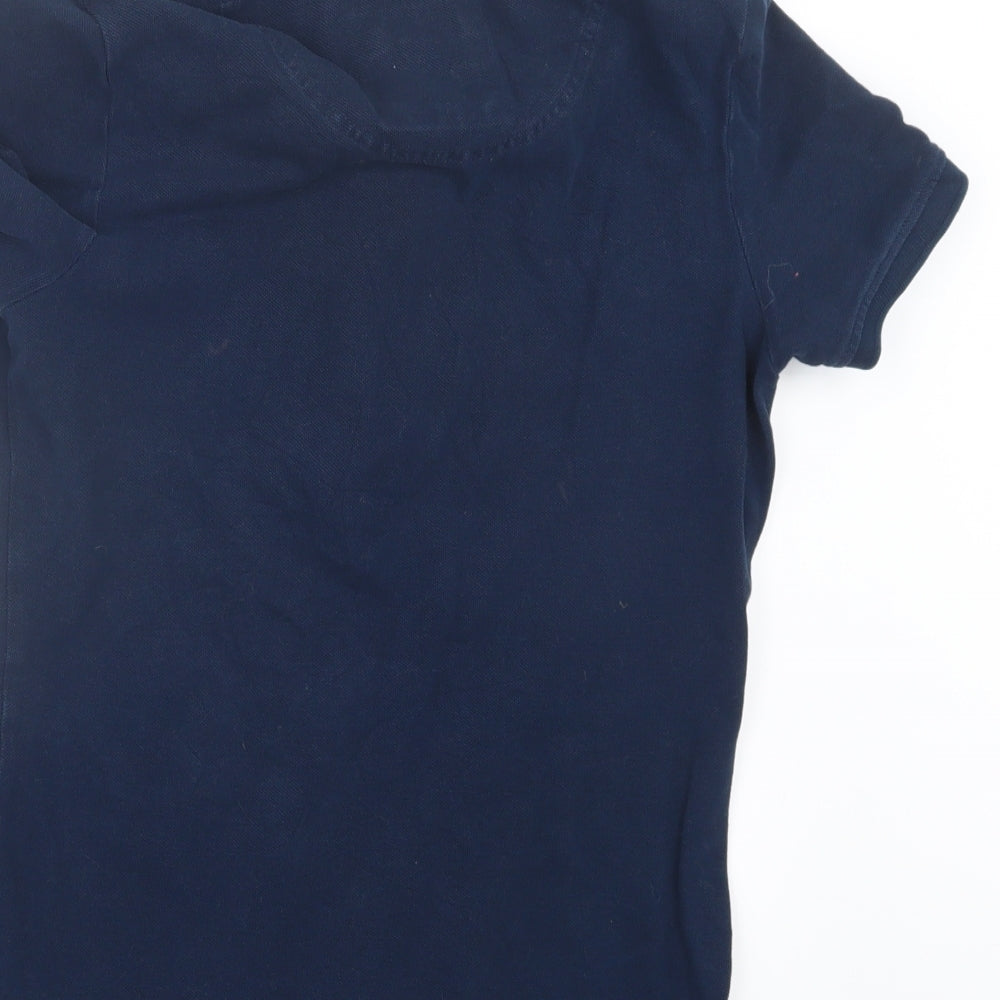 Crew Clothing Womens Blue   Basic Polo Size 10