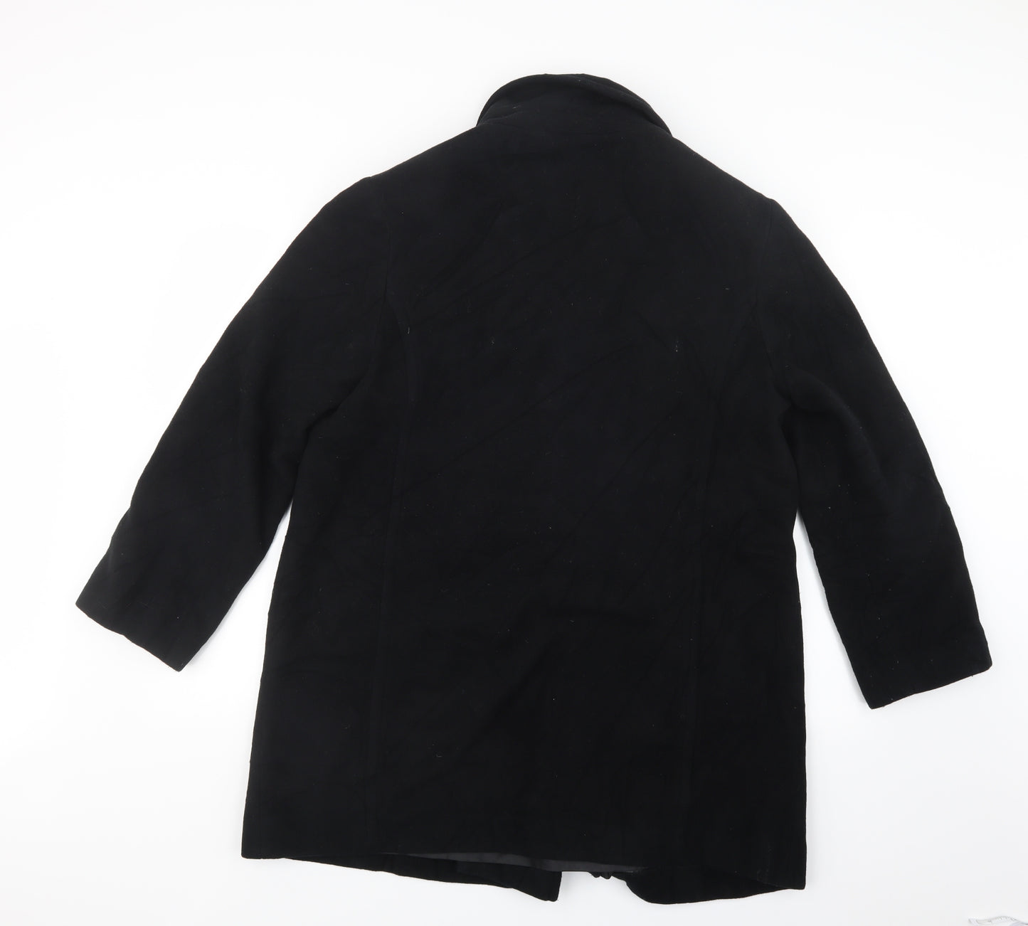 Klass Womens Black   Pea Coat Coat Size 16