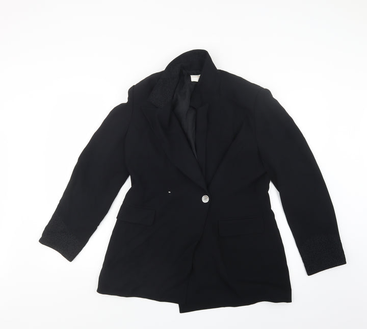 Country Casuals Womens Black Jacket Size 14
