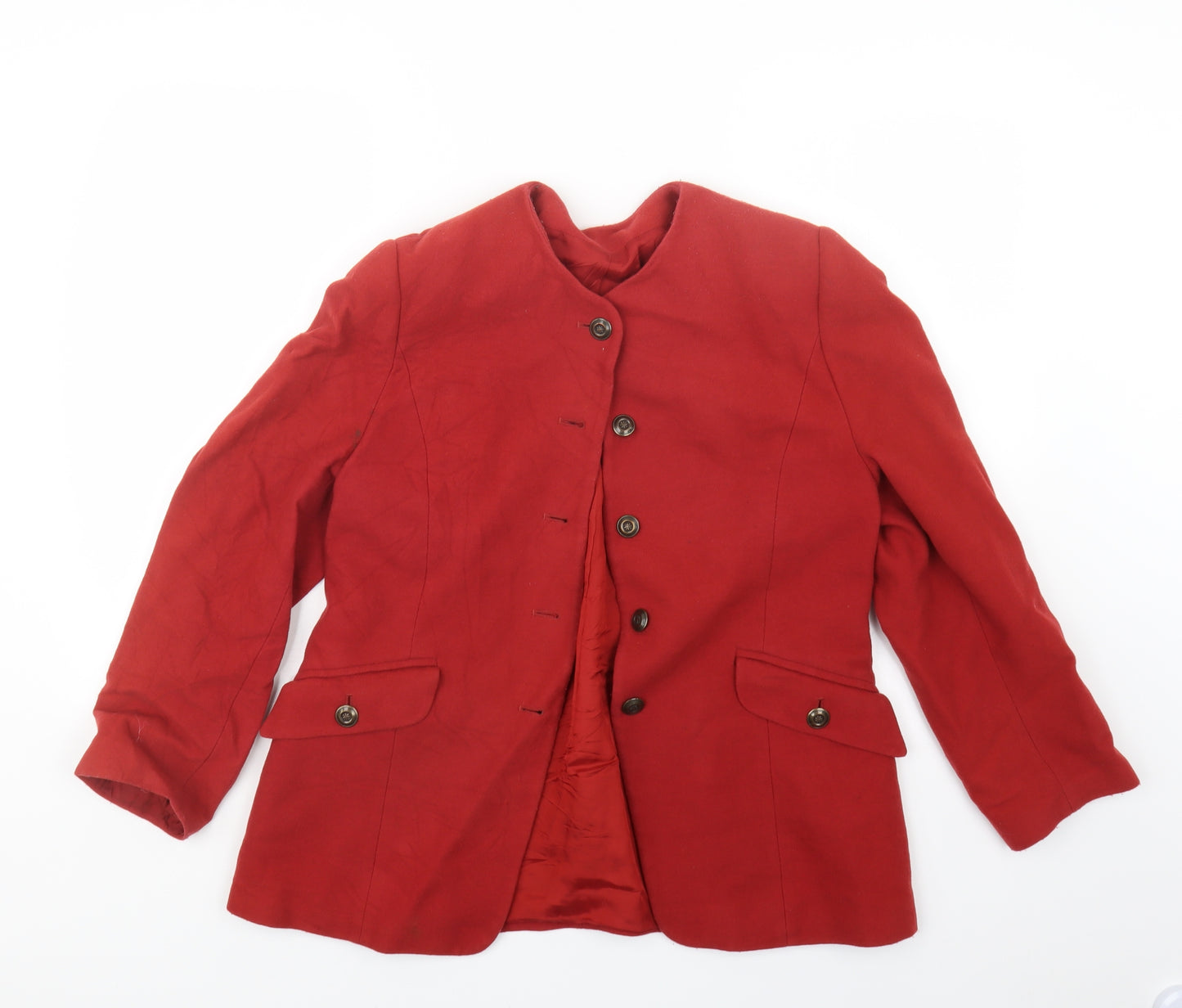 Marks and Spencer Womens Red   Jacket  Size 14