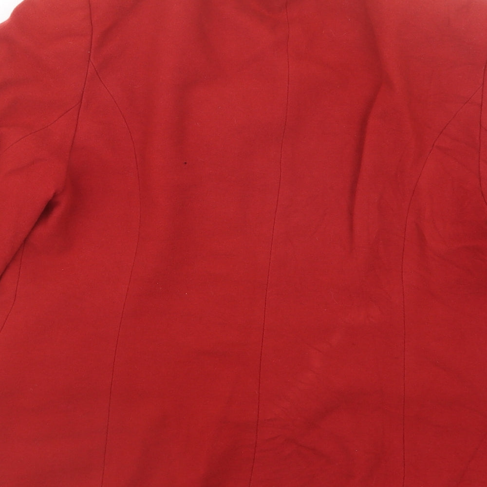Marks and Spencer Womens Red   Jacket  Size 14