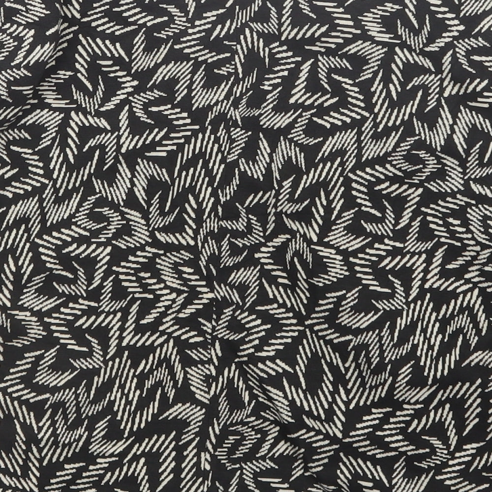 Principles Womens Black Geometric  Jacket  Size 8