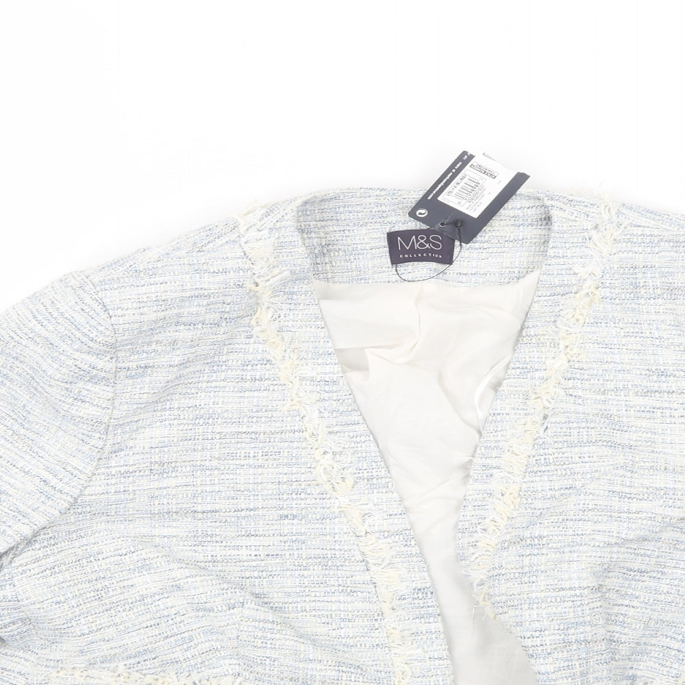 Marks and Spencer Womens Blue   Jacket  Size 16