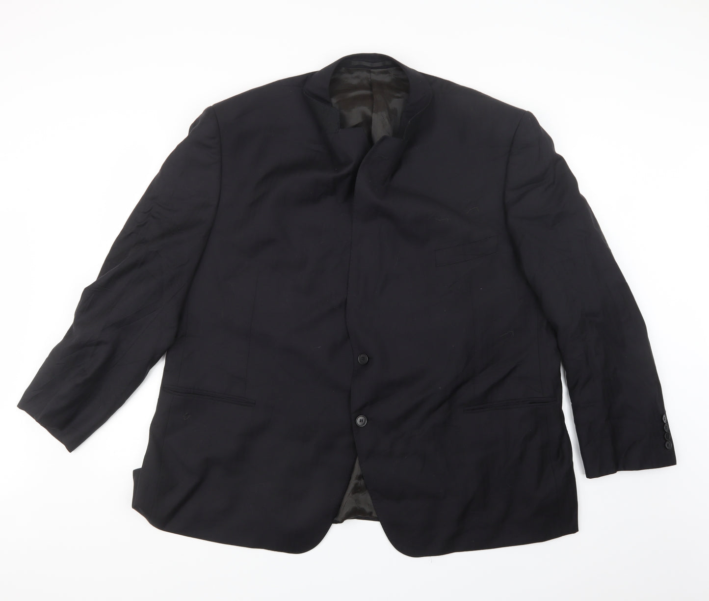 Marks and Spencer Mens Black   Jacket Suit Jacket Size 48