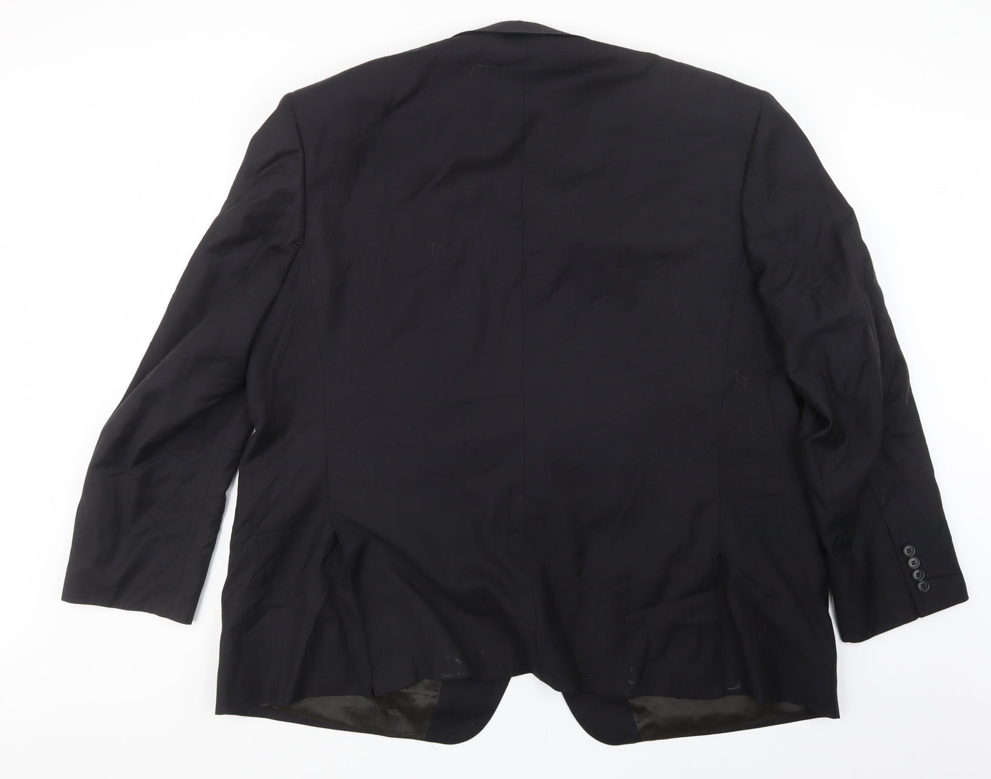 Marks and Spencer Mens Black   Jacket Suit Jacket Size 48