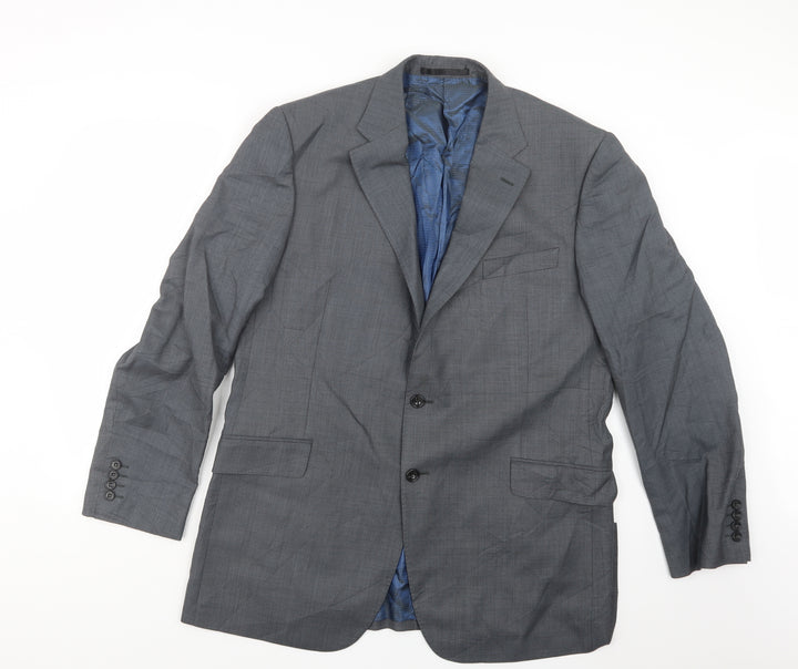 Marks and Spencer Mens Grey Jacket Suit Jacket Size 42