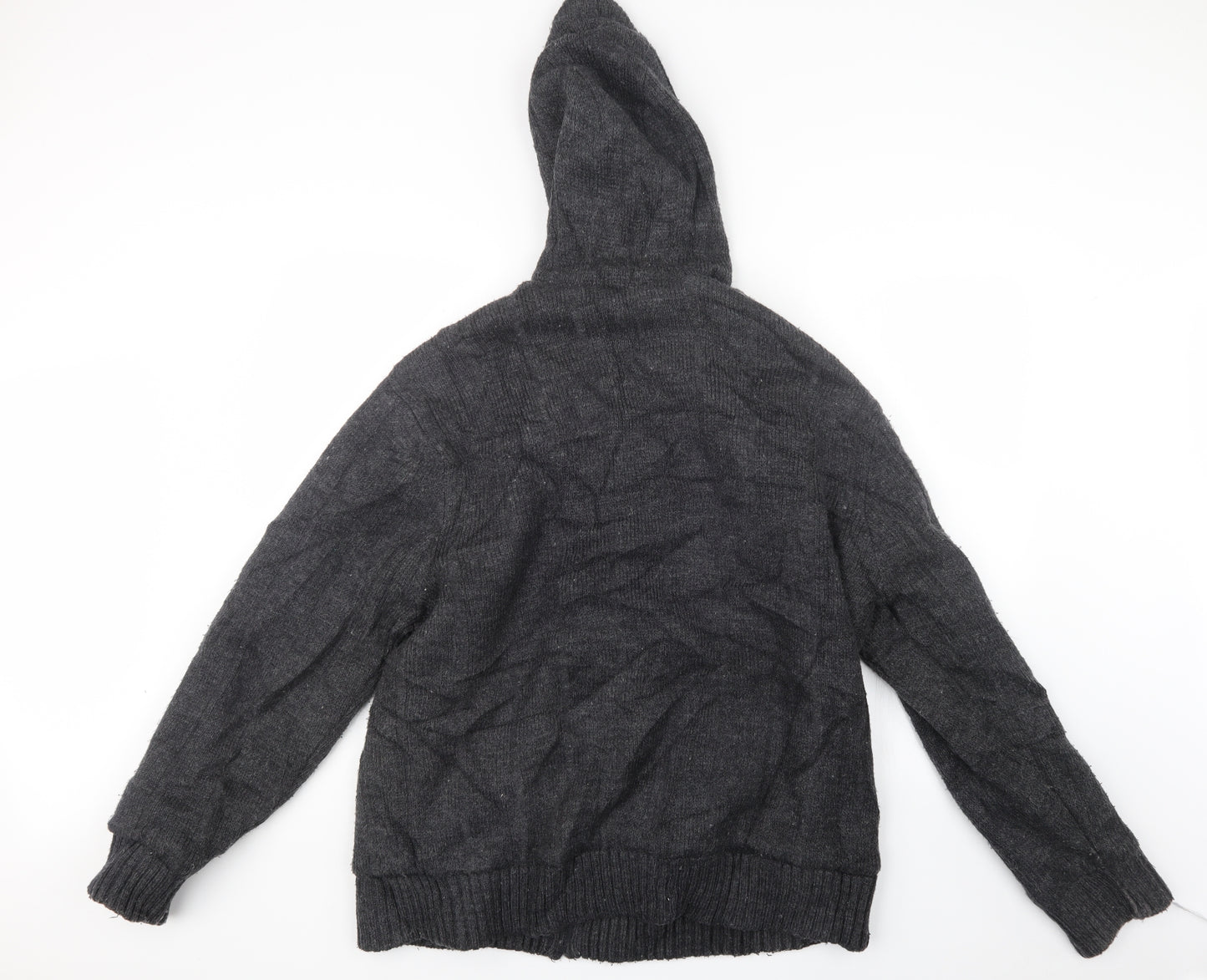 Lee Cooper Mens Grey  Knit Jacket  Size 2XL