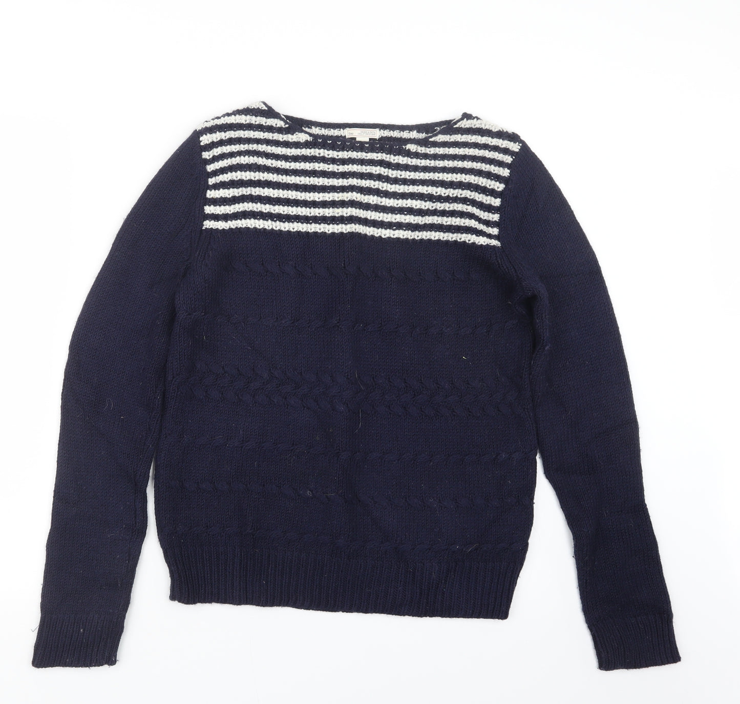 Gap Womens Blue  Knit Pullover Jumper Size M