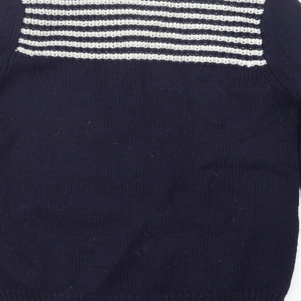Gap Womens Blue  Knit Pullover Jumper Size M