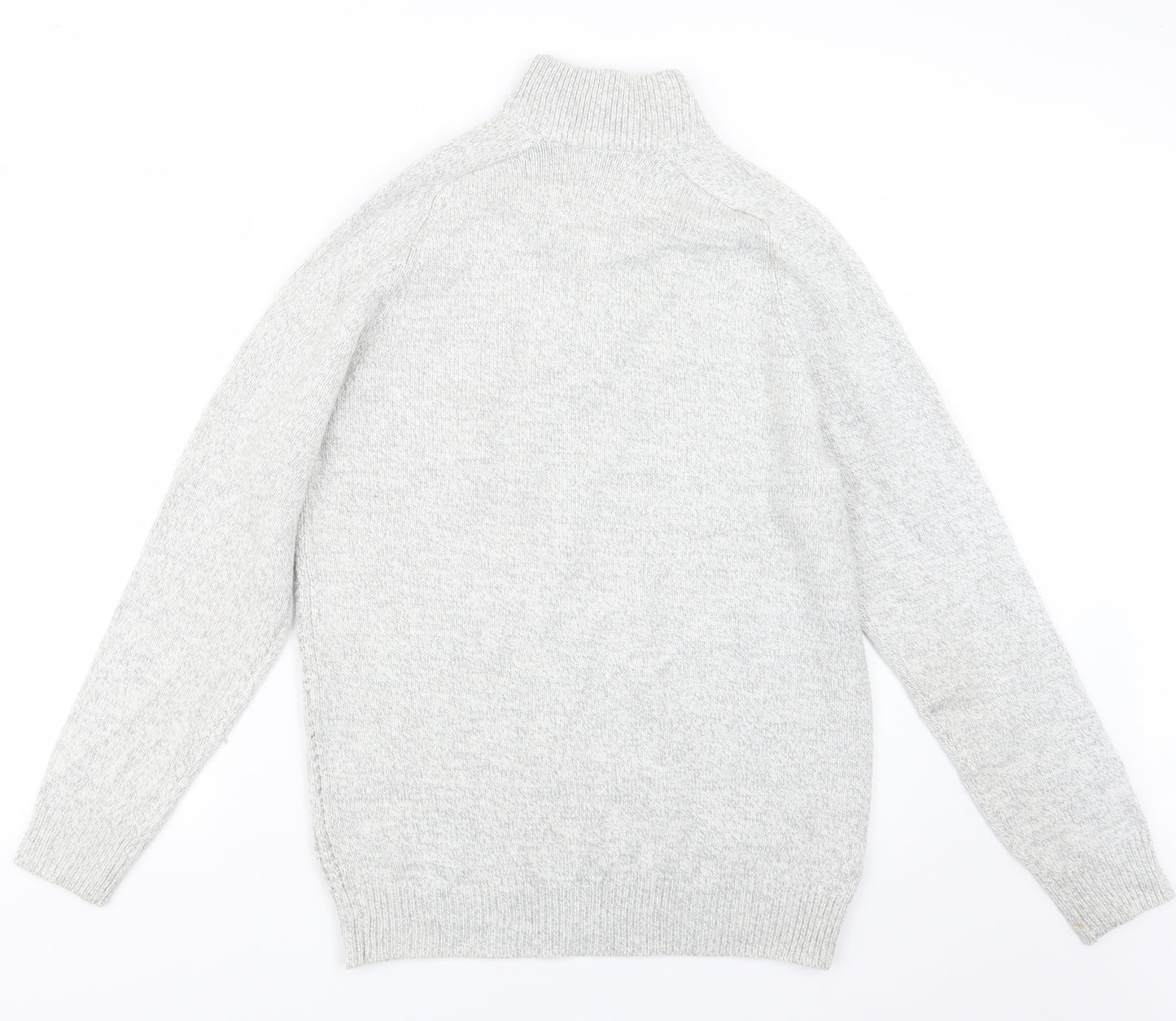 TU Mens Grey  Knit Pullover Sweatshirt Size M