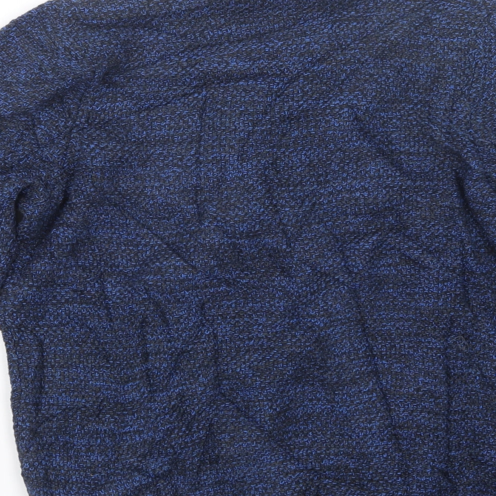Marks and Spencer Mens Blue  Knit Pullover Jumper Size S