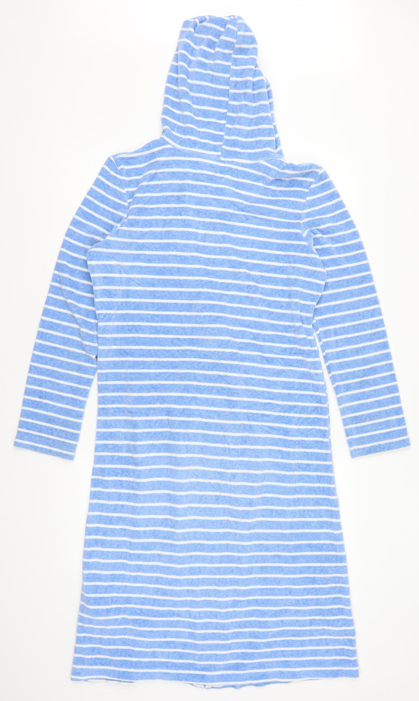 Marks and Spencer Womens Blue Striped  Top Dress Size 8