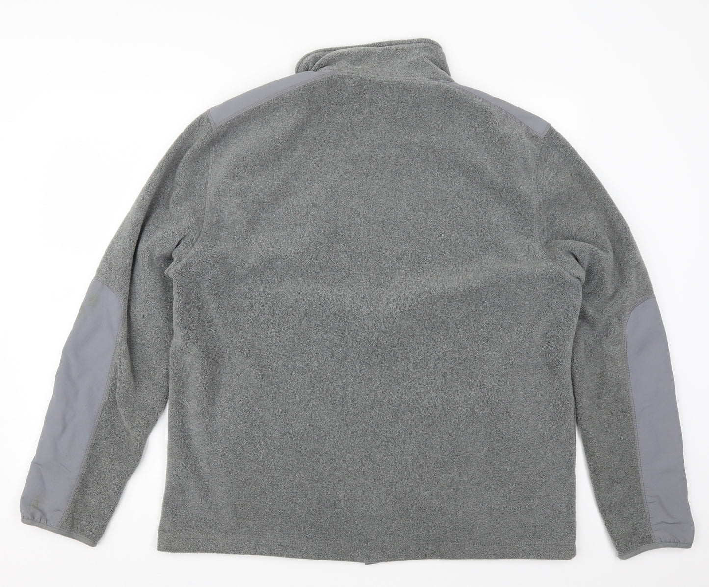 Cedar Wood State Mens Grey  Fleece Jacket  Size 2XL